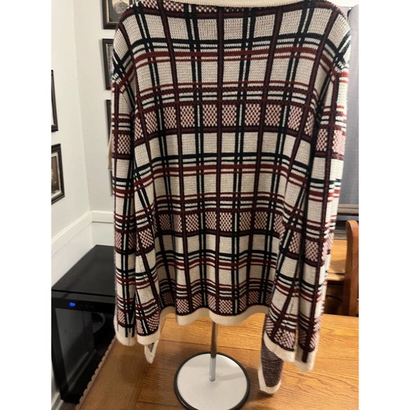 Moon Collection Anthropologie Aztec Western Knit Cardigan Sweater Tribal Boho M - Picture 4 of 9